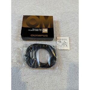 Olympus OM System Electronic Flash TTL Auto Cord T 5m Off-Camera Flash Cable